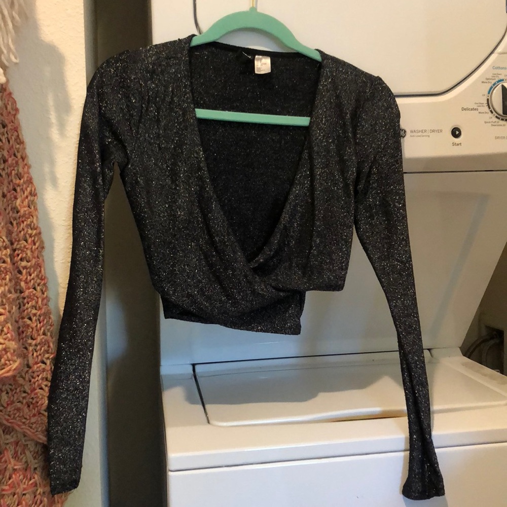 Twist front crop top